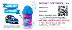 Kona Ice pre-order information